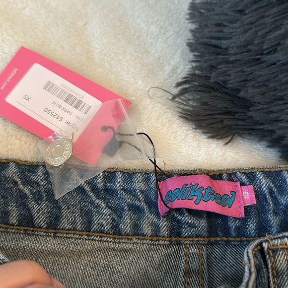 Edikted Straight Leg Jeans - Picture 5 of 7